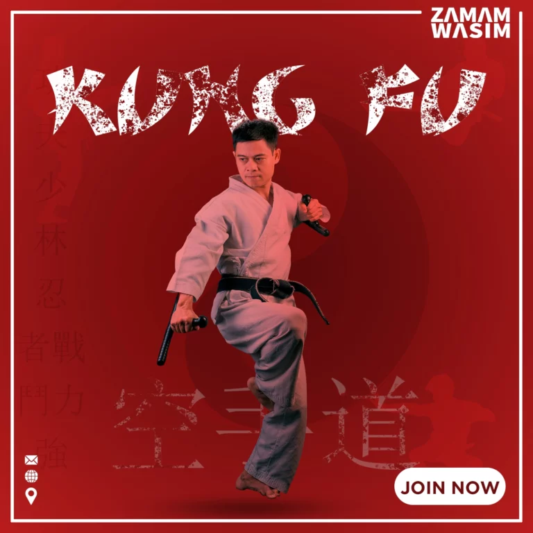 kung fu poster design